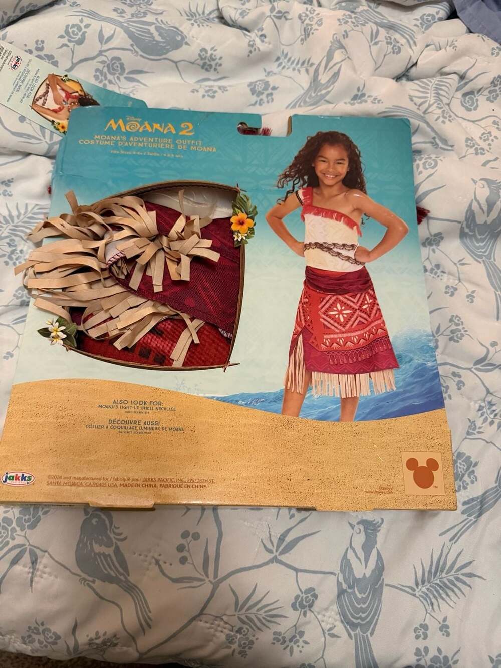 Disney Moana 2 Moana's Adventure Outfit Costume by Jakks Pacific, Size 4-6x